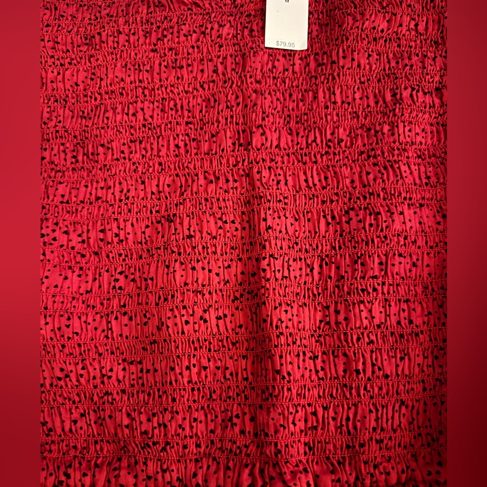 GAP Red Textured Dress - Picture 7 of 9